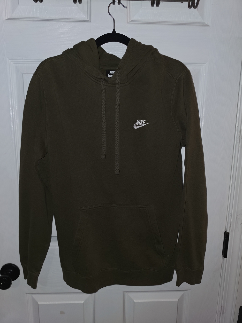 Nike Women's Olive Green Pullover Hoodie